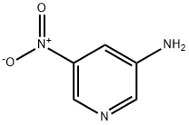 3-氨基-5-硝基吡啶 结构式