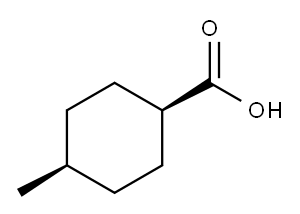 cis-4-methylcyclohexanecarboxylic acid  结构式