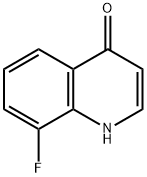 8-氟-4-羟基喹啉 结构式