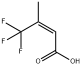 3-(三氟甲基)丁烯酸 结构式