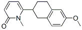 6-(6-methoxytetralin-2-yl)-1-methyl-pyridin-2-one 结构式