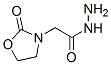 3-Oxazolidineacetic  acid,  2-oxo-,  hydrazide 结构式