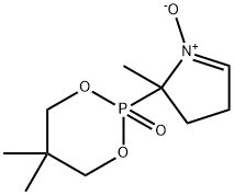 2-(5,5-二甲基-2-氧代-1,3,2-二氧磷杂环己烷-2-基)-1-羟基-2-甲基-3,4-二氢-2H-1lambda5-吡咯-1-基 结构式