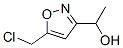 3-Isoxazolemethanol,5-(chloromethyl)--alpha--methyl-,(-)-(9CI) 结构式