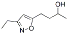 5-Isoxazolepropanol,3-ethyl--alpha--methyl-,(+)-(9CI) 结构式