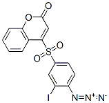 4'-(3-iodo-4-azidobenzene sulfonyl)cymarin 结构式