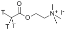 ACETYLCHOLINE IODIDE, [ACETYL-3H] 结构式