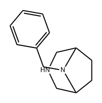 8-苄基-3,8-二氮杂双环[3.2.1]辛烷 结构式