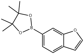 苯并呋喃-6-硼酸频那醇酯 结构式