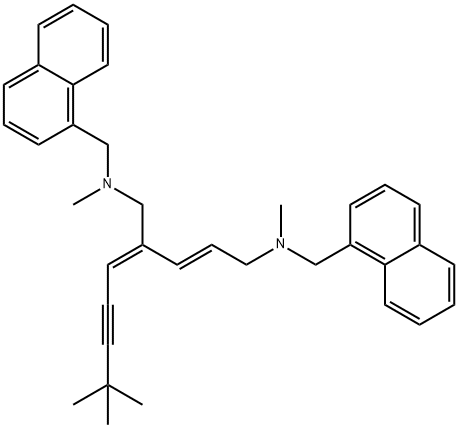特比萘芬二聚体杂质 结构式