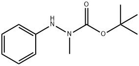 TERT-BUTYL 1-METHYL-2-PHENYLHYDRAZINE-1-CARBOXYLATE 结构式