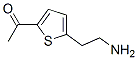 Ethanone, 1-[5-(2-aminoethyl)-2-thienyl]- (9CI) 结构式