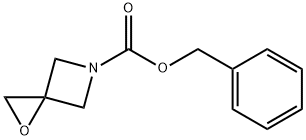 1-Oxa-5-azaspiro[2.3]hexane-5-carboxylic acid phenylmethyl ester 结构式