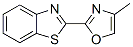 Benzothiazole, 2-(4-methyl-2-oxazolyl)- (9CI) 结构式