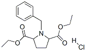 1-苄基-2,5-吡咯烷羧酸二乙酯(HCL) 结构式