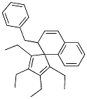 2'-BENZYL-2,3,4,5-TETRAETHYL-2'H-SPIRO[CYCLOPENTA[2,4]DIENE-1,1'-NAPHTHALENE] 结构式