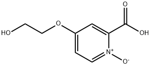 Picolinic acid, 4-(2-hydroxyethoxy)-, 1-oxide (7CI) 结构式