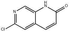 6-氯-1,7-萘啶-2(1H)-酮 结构式