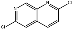 2,6-二氯-1,7-萘啶 结构式