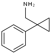 1-苯基环丙甲胺 结构式