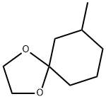 1,4-Dioxaspiro[4.5]decane,  7-methyl- 结构式