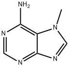 7-甲基腺嘌呤 结构式