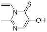 3-ethenyl-5-hydroxy-2-methyl-pyrimidine-4-thione 结构式