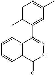 4-(2,5-二甲基苯基)-1,2-二氢酞嗪-1-酮 结构式