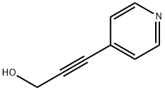 3-(4-吡啶基)-2-丙炔-1-醇 结构式