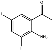 Ethanone,1-(2-amino-3-fluoro-5-iodophenyl)- 结构式