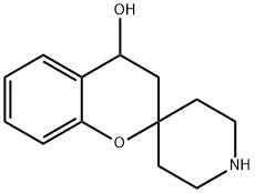 3,4-dihydrospiro[chromene-2,4'-piperidin]-4-ol 结构式