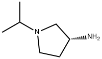 (3R)-1-isopropylpyrrolidin-3-amine 结构式