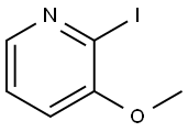 2-碘-3-甲氧基吡啶, 结构式