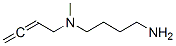 N-methyl-N-(2,3-butadienyl)-1,4-butanediamine 结构式