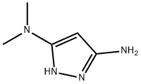 N5,N5-dimethyl-1H-pyrazole-3,5-diamine 结构式