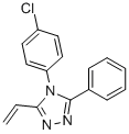 4-(4-CHLOROPHENYL)-3-PHENYL-5-VINYL-4H-1,2,4-TRIAZOLE 结构式