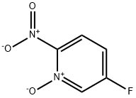 2-硝基-5-氟吡啶N-氧化物 结构式