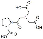 (2S)-1-[2-(bis(carboxymethyl)amino)acetyl]pyrrolidine-2-carboxylic aci d 结构式