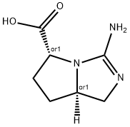 1H-Pyrrolo[1,2-c]imidazole-5-carboxylicacid,3-amino-5,6,7,7a-tetrahydro-,cis-(9CI) 结构式