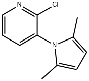 1-(2-CHLOROPYRIDIN-3-YL)-2,5-DIMETHYL-1H-PYRROLE 结构式