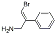 (E)-3-Bromo-2-phenyl-2-propen-1-amine 结构式