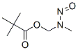 1-(N-Methyl-N-nitrosamino)methyl pivaloate 结构式