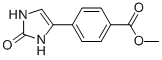 4-(2-Oxo-2,3-dihydro-1H-imidazol-4-yl)-benzoic acid methyl ester 结构式