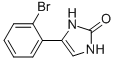 4-(2-Bromo-phenyl)-1,3-dihydro-imidazol-2-one 结构式