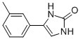 4-m-Tolyl-1,3-dihydro-imidazol-2-one 结构式