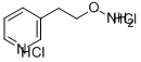 O-(2-Pyridin-3-yl-ethyl)-hydroxylamine dihydrochloride 结构式