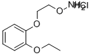 O-[2-(2-Ethoxy-phenoxy)-ethyl]-hydroxylamine hydrochloride 结构式