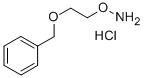 O-(2-Benzyloxy-ethyl)-hydroxylamine   hydrochloride 结构式