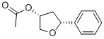 (3R,5R)-5-PHENYLTETRAHYDROFURAN-3-YL ACETATE 结构式