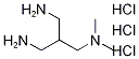2-(氨基甲基)-N1,N1-二甲基丙烷-1,3-二胺三盐酸盐 结构式